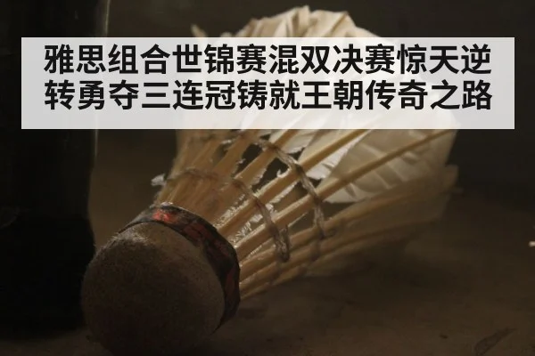 雅思组合世锦赛混双决赛惊天逆转勇夺三连冠铸就王朝传奇之路